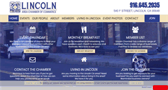 Desktop Screenshot of lincolnchamber.com